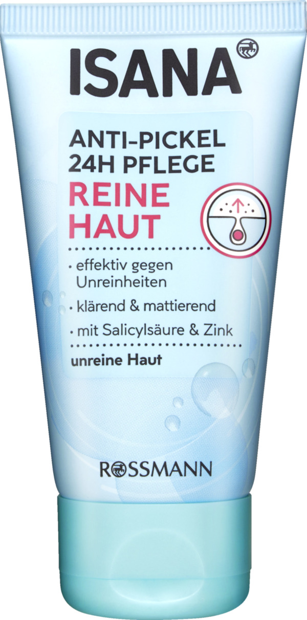 Bild 2 von ISANA Young Anti-Pickel Feuchtigkeitscreme 24H 3.98 EUR/100 ml