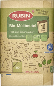 RUBIN Bio-Müllbeutel 10 l