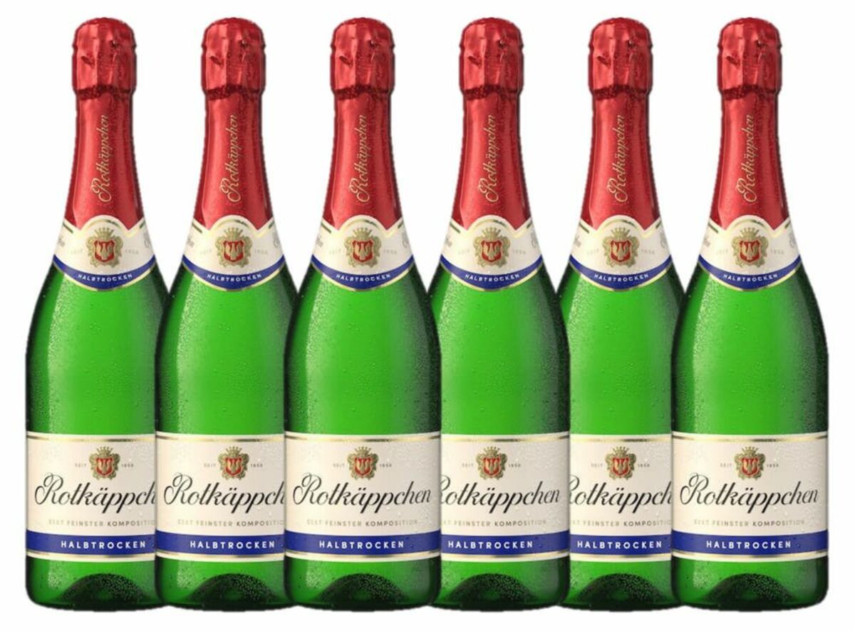 Bild 1 von Rotkäppchen Sekt halbtrocken 0,75l - 6er Karton