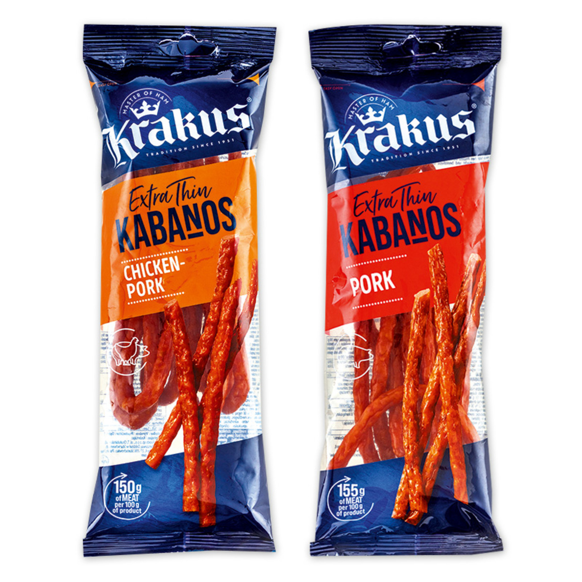 Bild 1 von Krakus Extra dünne Kabanossi