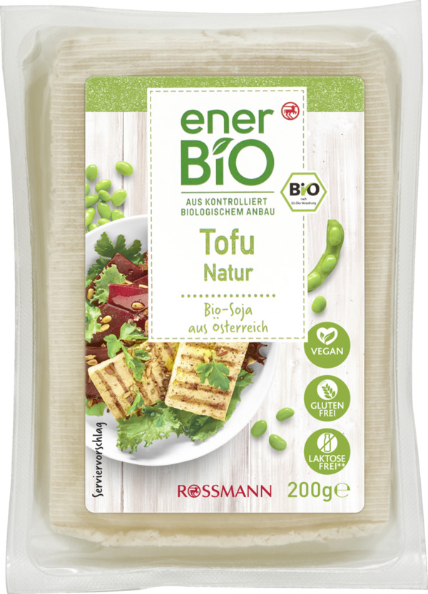 Bild 1 von enerBiO Tofu Natur 0.65 EUR/100 g