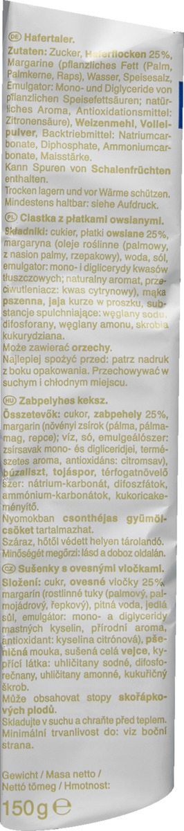 Bild 2 von Das Exquisite Schwedische Hafertaler 0.66 EUR/100 g