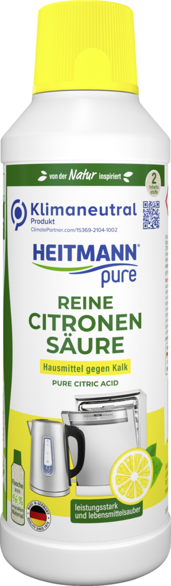 Bild 1 von Heitmann pure reine Citronensäure flüssig