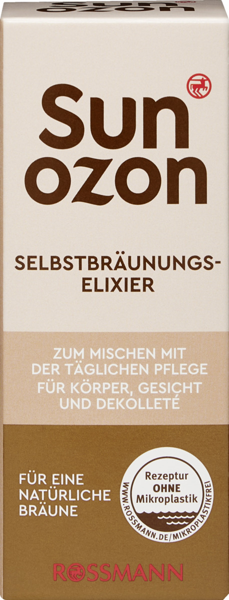 Bild 1 von sunozon Selbstbräunung Selbstbräunungselixier