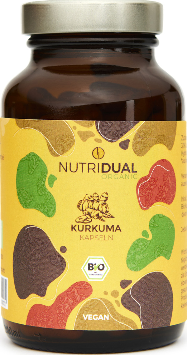 Bild 1 von NutriDual Bio Kurkuma Kapseln