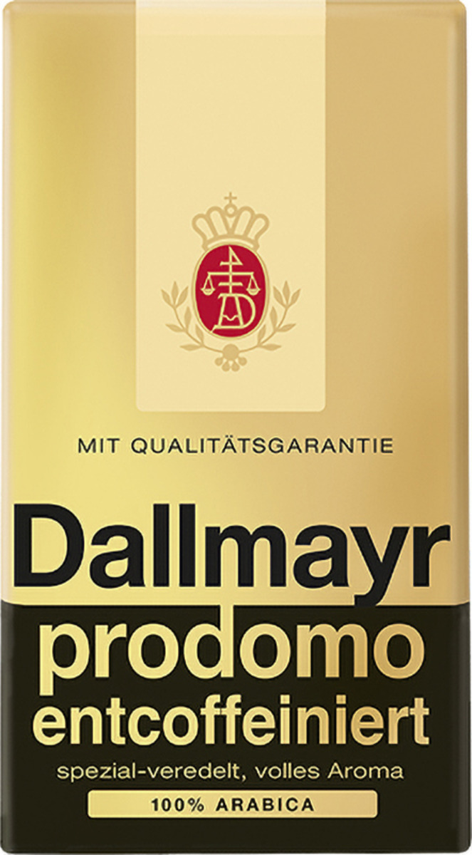 Bild 1 von Dallmayr Kaffee geröstet entcoffeiniert