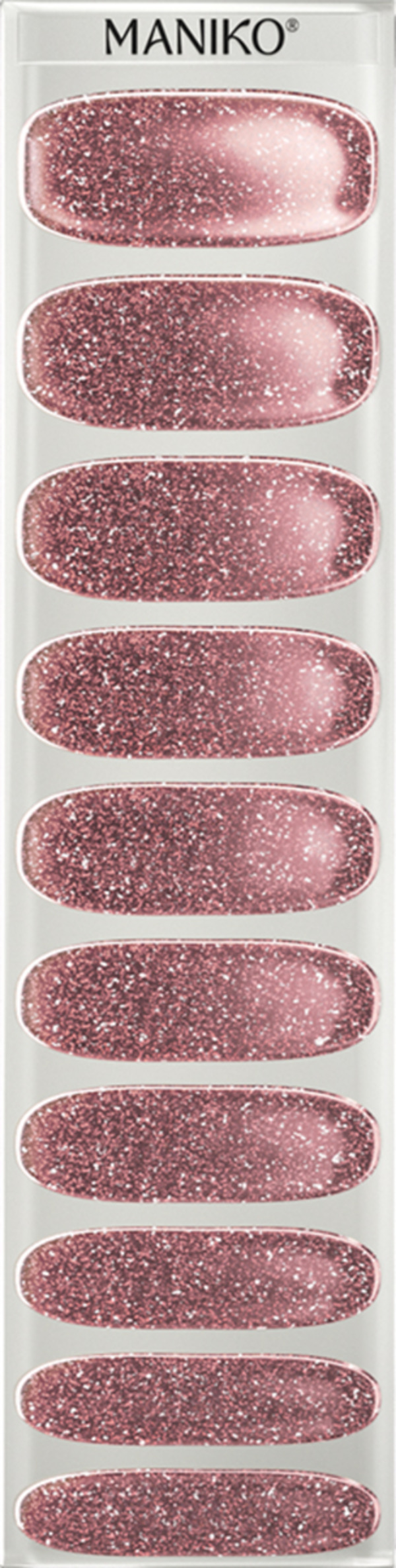 Bild 4 von MANIKO UV Gel Strip Glittery Rose