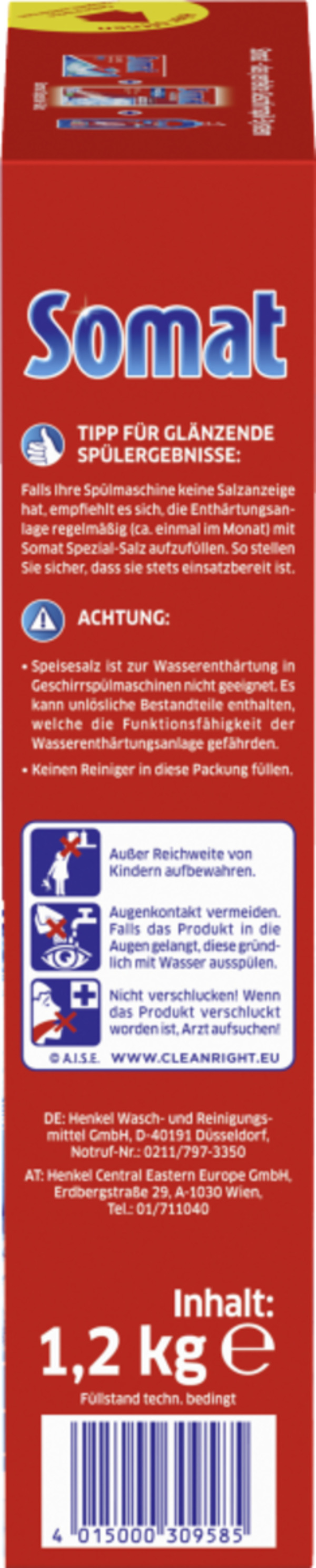 Bild 2 von Somat Spezial-Salz 0.79 EUR/1 kg