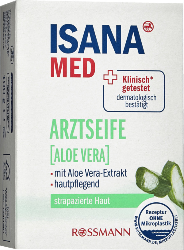 Bild 2 von ISANA med Arztseife Aloe Vera