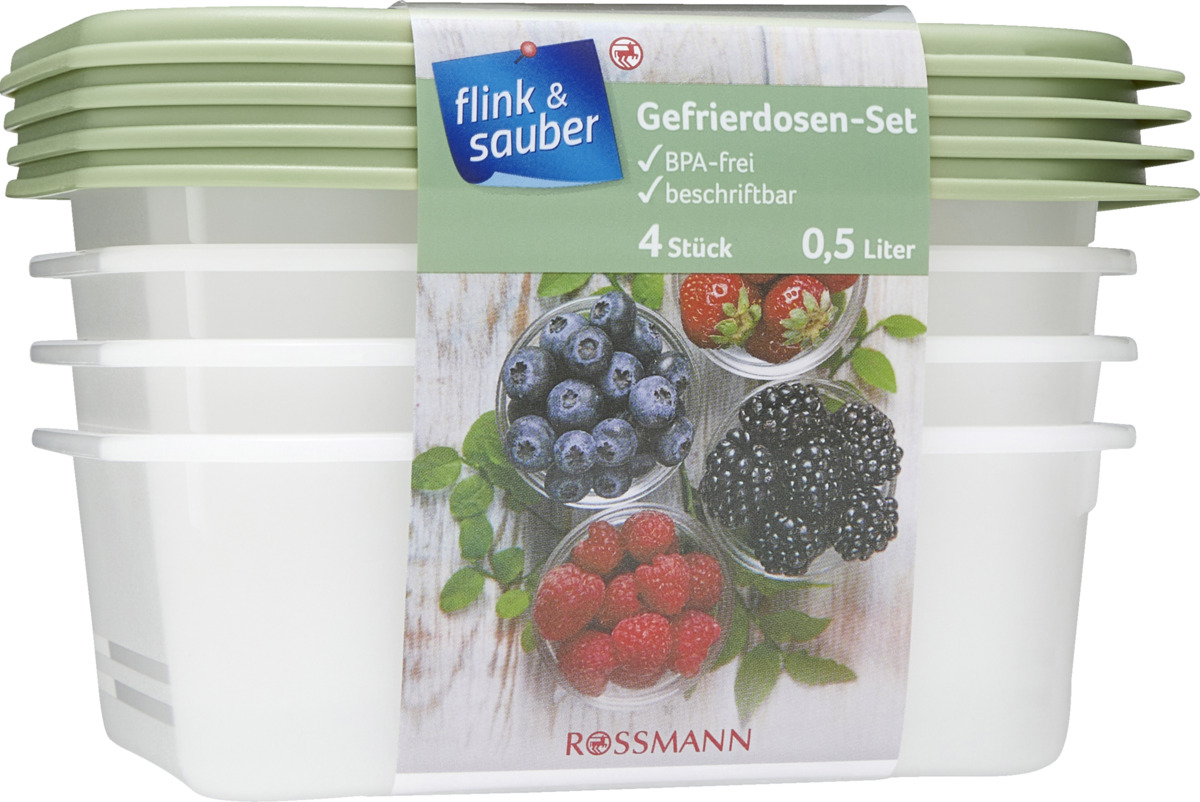 Bild 2 von flink & sauber Gefrierdosen-Set