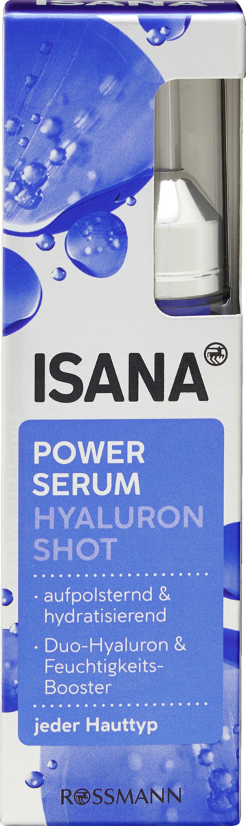 Bild 1 von ISANA Power Serum Hyaluron Shot 49.90 EUR/100 ml