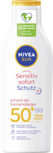 NIVEA SUN Sensitiv sofort Schutz Sonnenlotion 5.50 EUR/100 ml