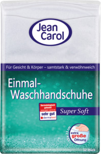 Jean Carol Einmal-Waschhandschuhe super soft