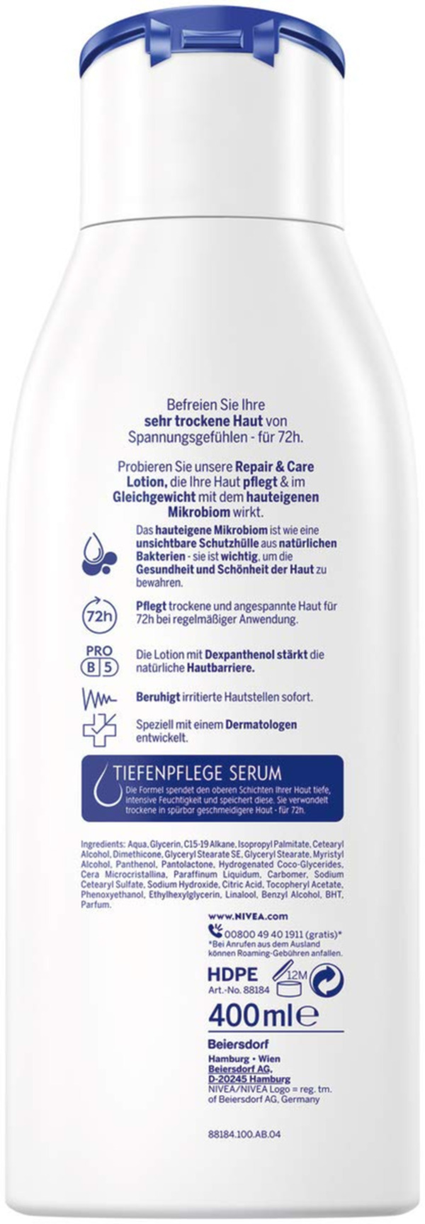 Bild 2 von NIVEA Repair & Care Body Lotion