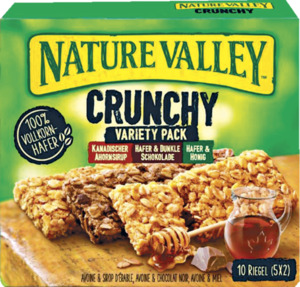 Nature Valley Crunchy Müsliriegel Variety Pack 0.95 EUR/100 g
