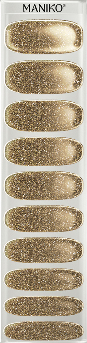Bild 4 von MANIKO UV Gel Strip Glittery Gold
