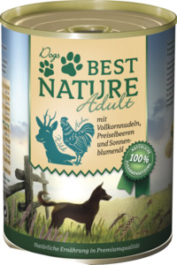 Best Nature Hundefutter Adult Wild und Huhn mit Vollkorn 3.73 EUR/1 kg