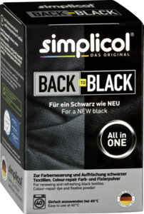 simplicol Back to Black intensives schwarz 13.73 EUR/1 kg
