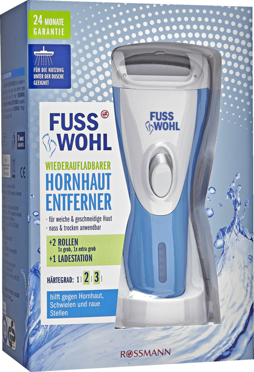 Bild 1 von Fusswohl wiederauflandbarer Nass- & Trocken Hornhautentferner
