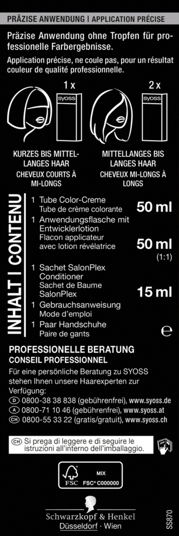 Bild 2 von Syoss Professional Performance permanente Coloration 8_7 Honigblond