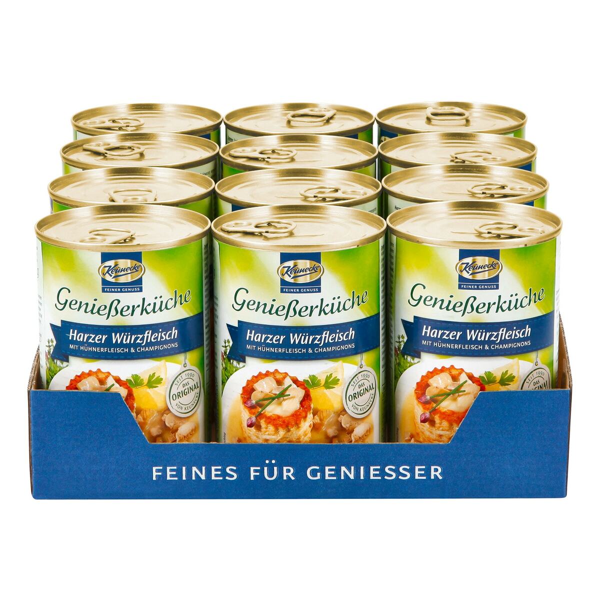 Bild 1 von Keunecke Harzer Würzfleisch 400 g, 12er Pack