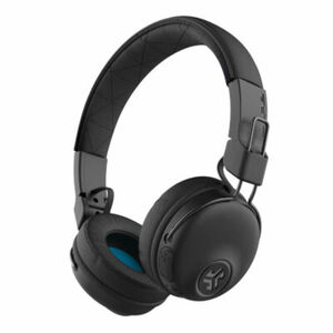 JLab Studio Wireless Schwarz - Bluetooth On-Ear-Kopfhörer (30 Stunden Akkulaufzeit, eingebautes Mikrofon, Fernbedienung)