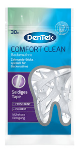 DenTek Comfort Clean Zahnseide-Sticks speziell für Backenzähne