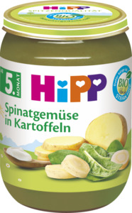 HiPP Bio Spinatgemüse in Kartoffeln 0.45 EUR/100 g (6 x 190.00g)
