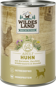 Wildes Land Nr. 2 Huhn mit Karotten, Zucchini, Wildkräut 8.48 EUR/1 kg