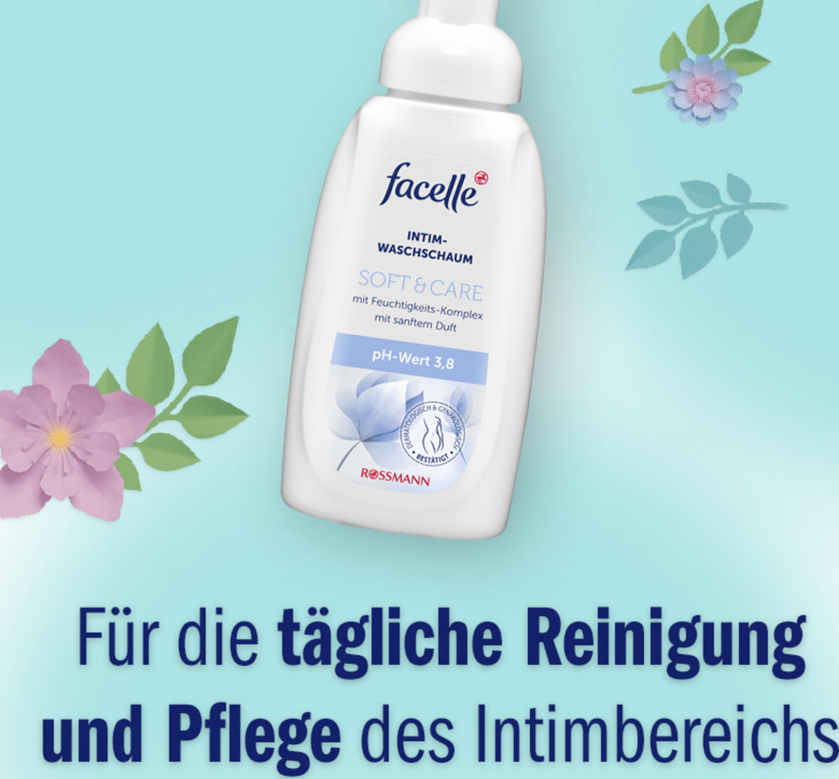 Bild 2 von facelle soft & care Intim-Waschschaum