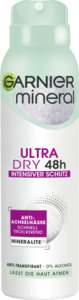 Garnier Mineral Anti-Transpirant Spray Ultra Dry 1.19 EUR/100 ml
