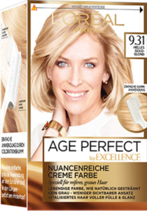 L’Oréal Paris Age Perfect Nuancenreiche Creme Farbe 9.31 Helles Goldblond