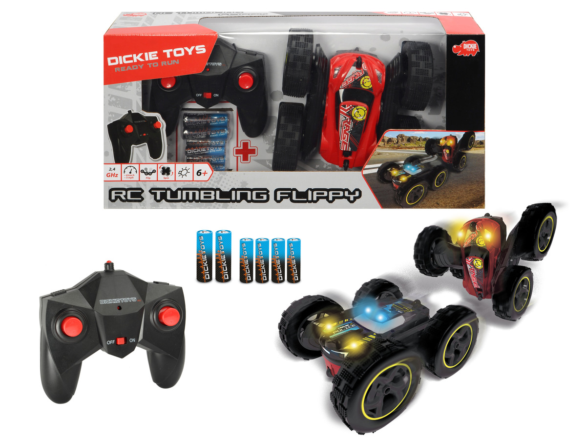 Bild 4 von Dickie Toys RC Tumbling Flippy Spielzeugauto mit Funkfernsteuerung