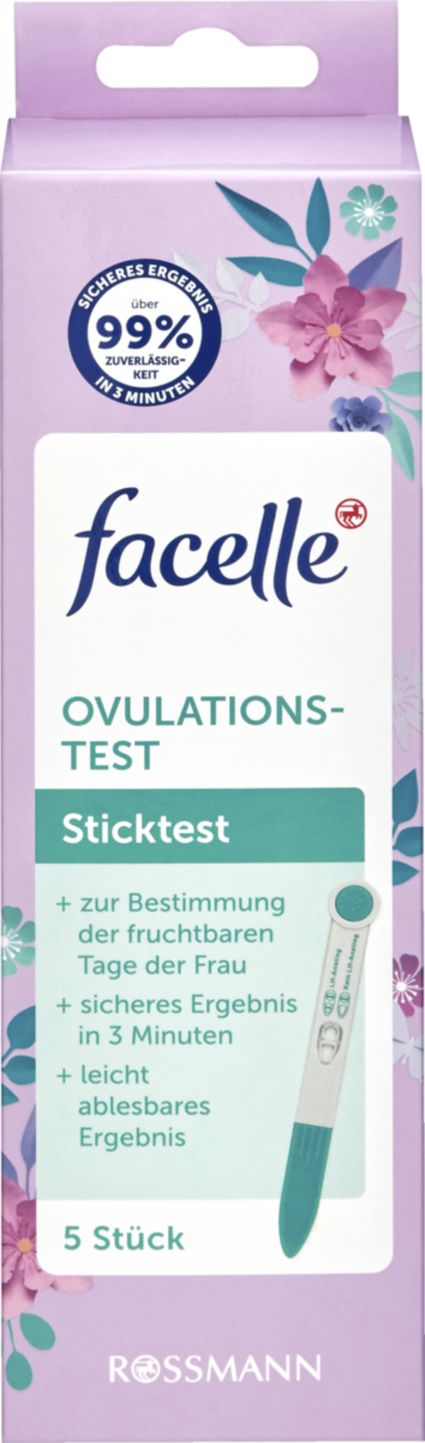 Bild 1 von facelle 5 Ovulationstests