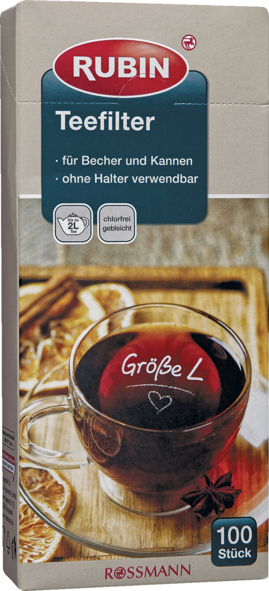 Bild 1 von RUBIN Teefilter Größe L