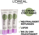 Bild 2 von L’Oréal Paris CC C´EST MAGIQUE CC Cream Anti Rötungen 26.53 EUR/100 ml