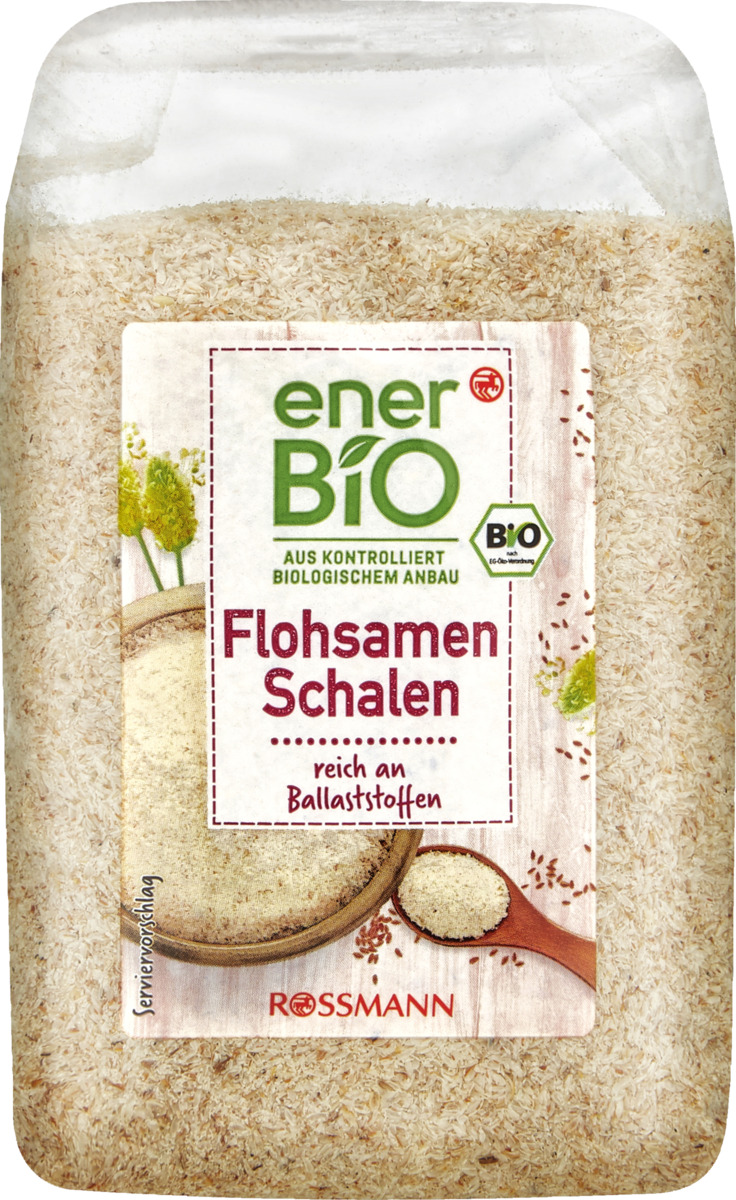 Bild 1 von enerBiO Flohsamenschalen 2.25 EUR/100 g