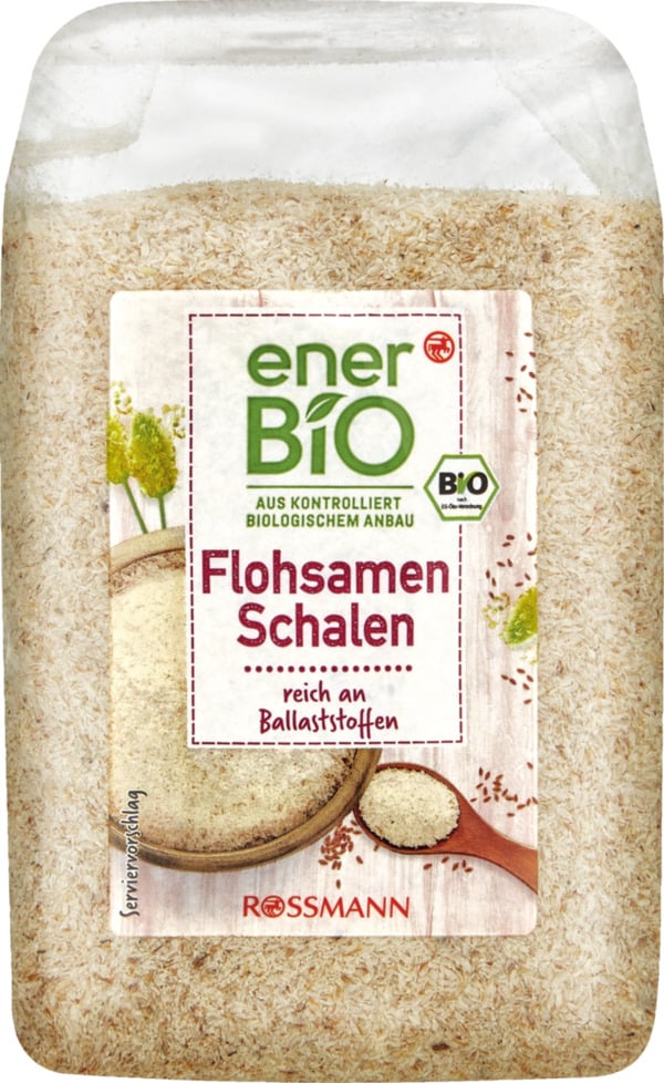 Bild 1 von enerBiO Flohsamenschalen 2.25 EUR/100 g