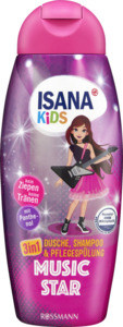 ISANA Kids 3in1 Dusche, Shampoo & Pflegespülung Foto Star 4.30 EUR/1 l