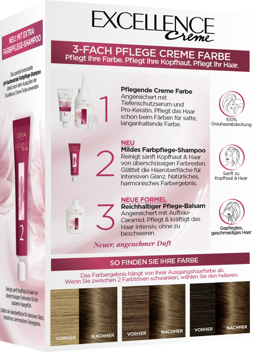Bild 2 von L’Oréal Paris Excellence Creme 6 dunkelblond