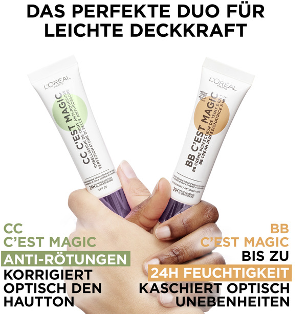 Bild 3 von L’Oréal Paris CC C´EST MAGIQUE CC Cream Anti Rötungen 26.53 EUR/100 ml