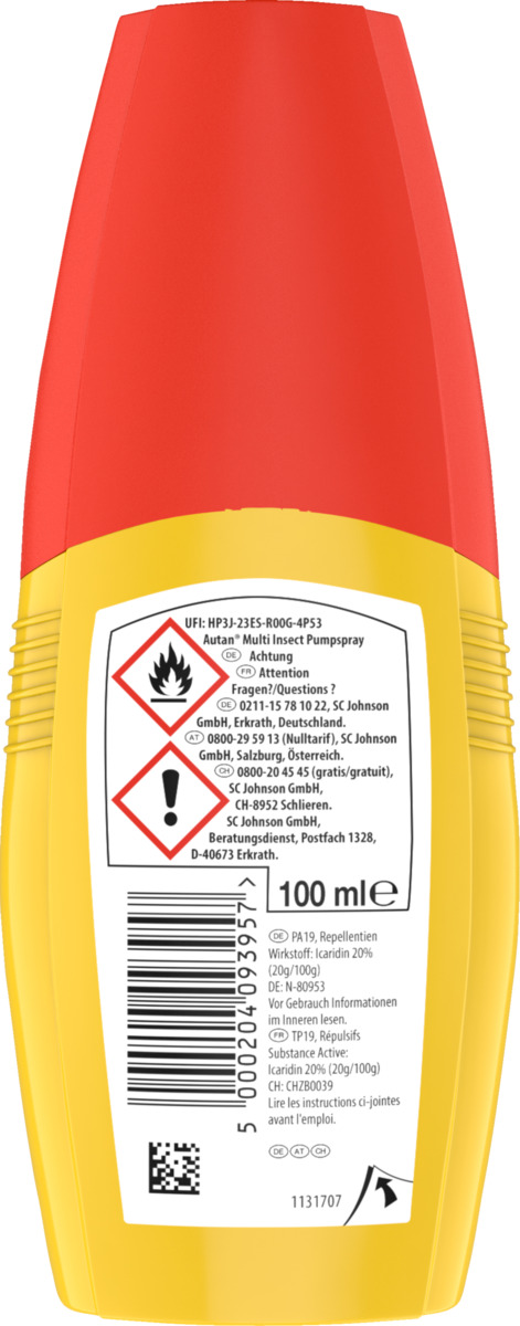 Bild 2 von Autan protectionplus Multi Insektenschutz Pumpspray