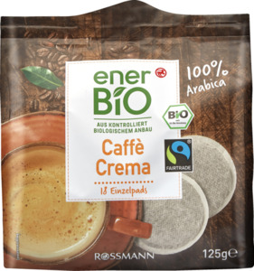 enerBiO Caffè Crema Pads 1.35 EUR/100 g