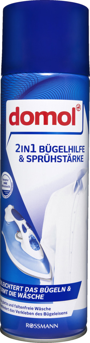 Bild 1 von domol 2in1 Bügelhilfe & Sprühstärke 1.98 EUR/1 l