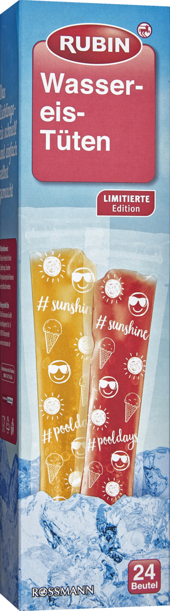 Bild 1 von RUBIN Rubin Wassereis-Tüten