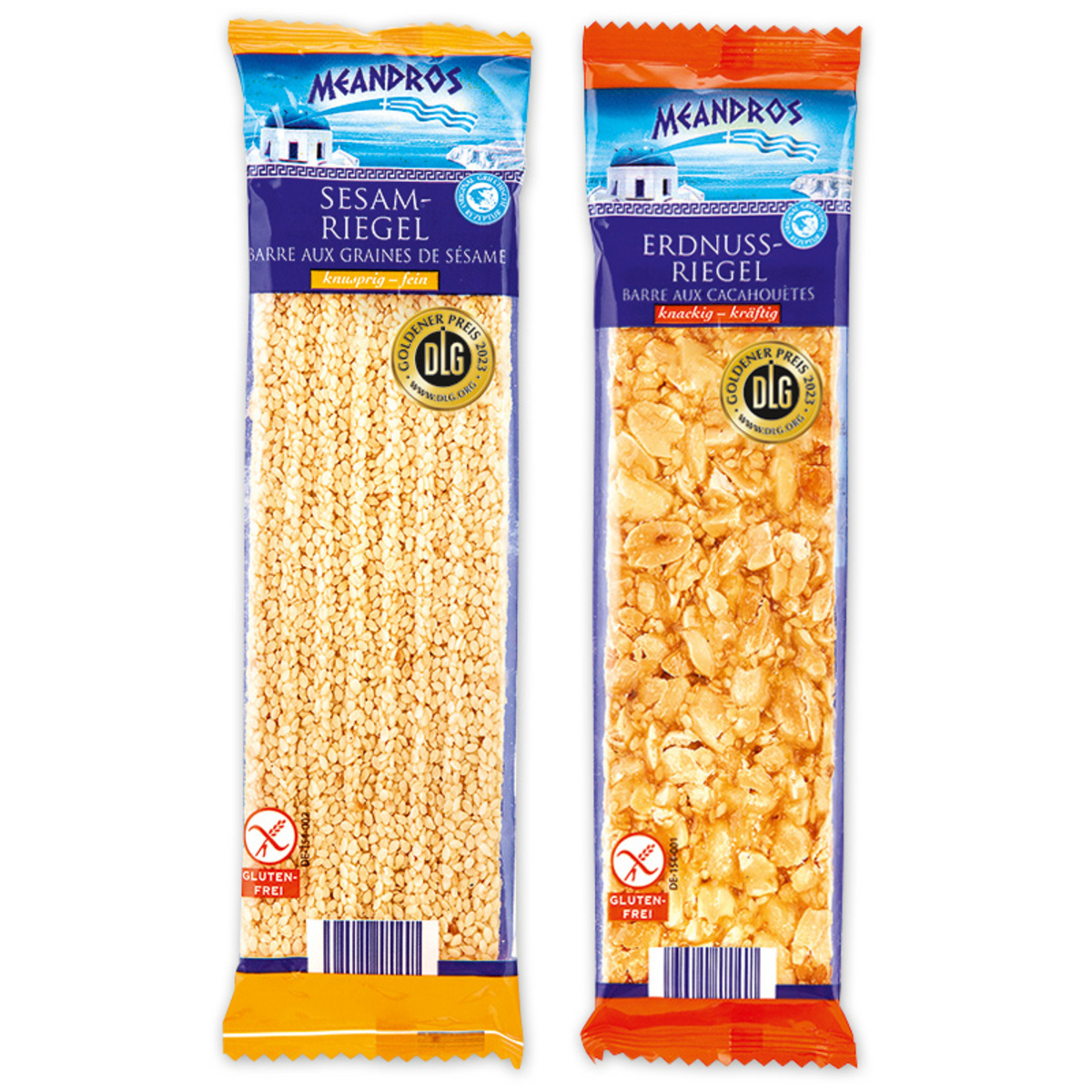 Bild 1 von Meandros Sesam-/ Erdnuss-Riegel