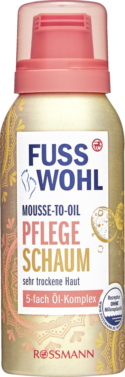 Bild 1 von Fusswohl Mousse-to-Oil Pflegeschaum