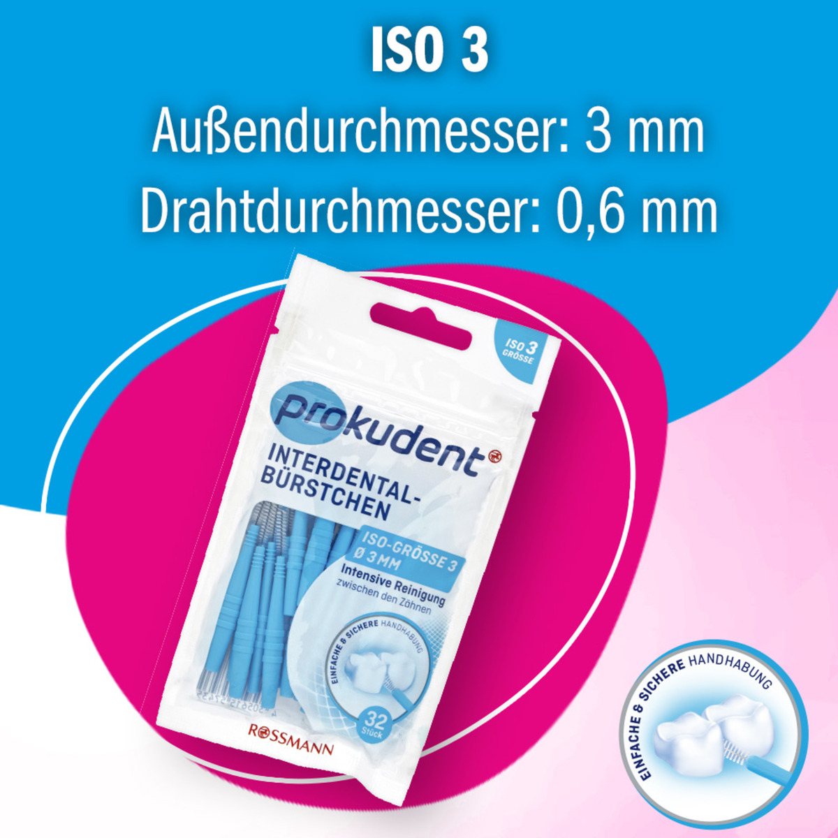Bild 2 von Prokudent Interdental Bürstchen ISO 3