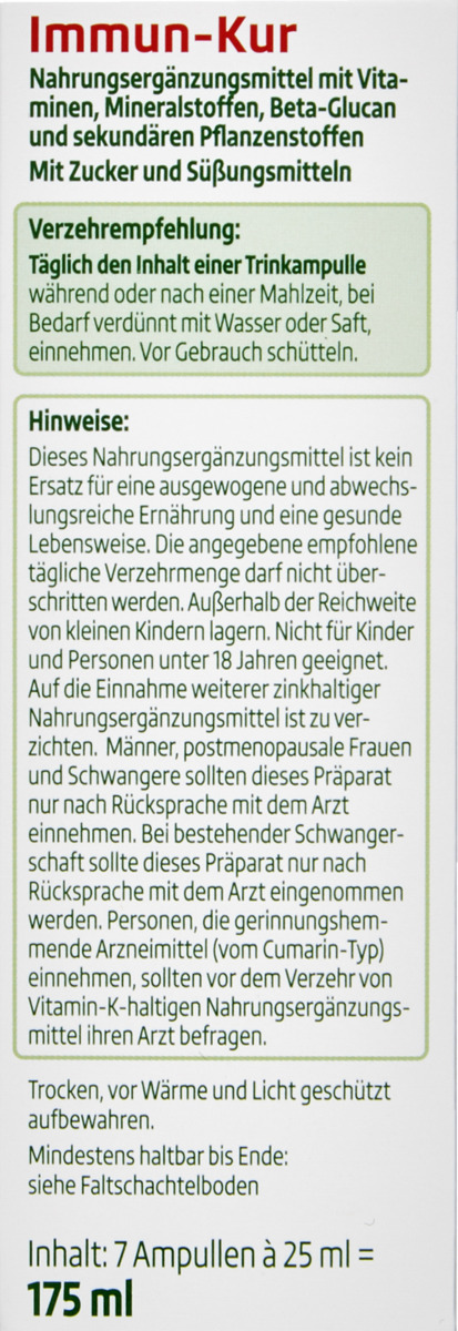 Bild 1 von altapharma Immun-Kur