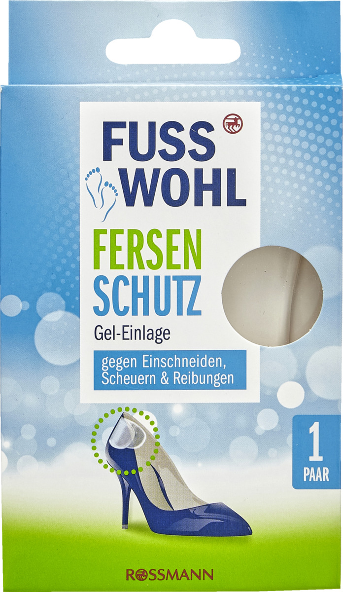 Bild 1 von Fusswohl Fersenschutz Gel-Einlage
